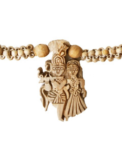 Tulsi Mala With Radha Krishna pendant